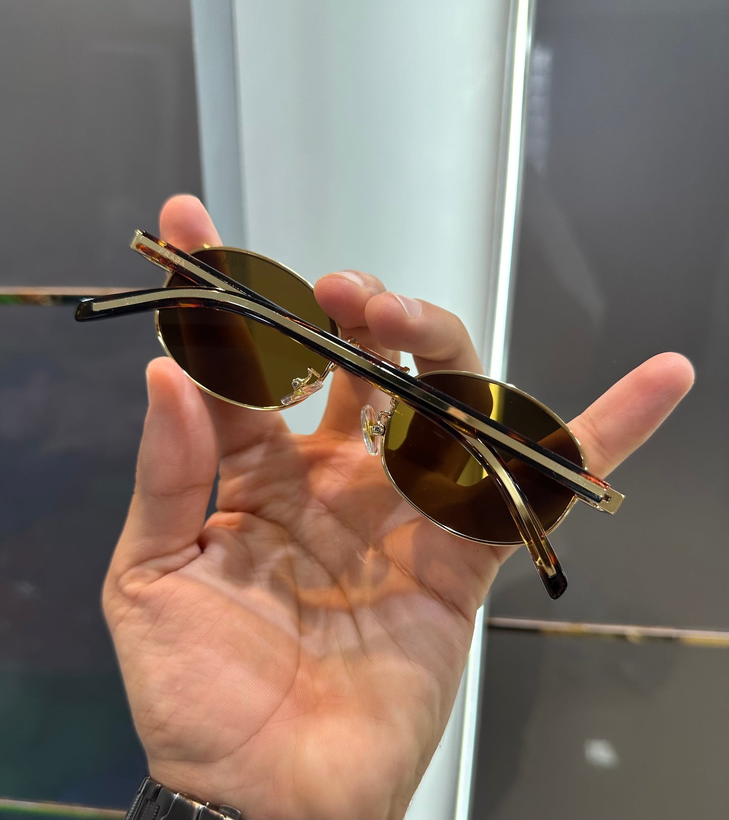 Prada Milano Brown Limited Edition Limited Edition Luxury Frame With Original Packing
