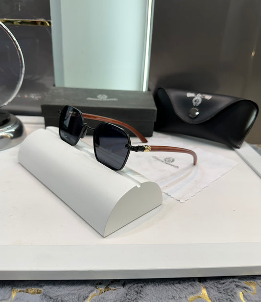 Chrome Hearts Brown Black Limited Edition Luxury Shade With Original Packing
