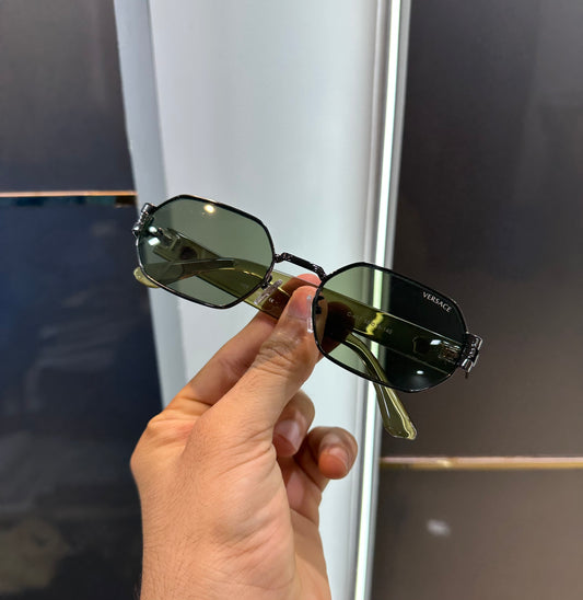 Versace Gun Green limited Edition Luxury Shade With Original Packing