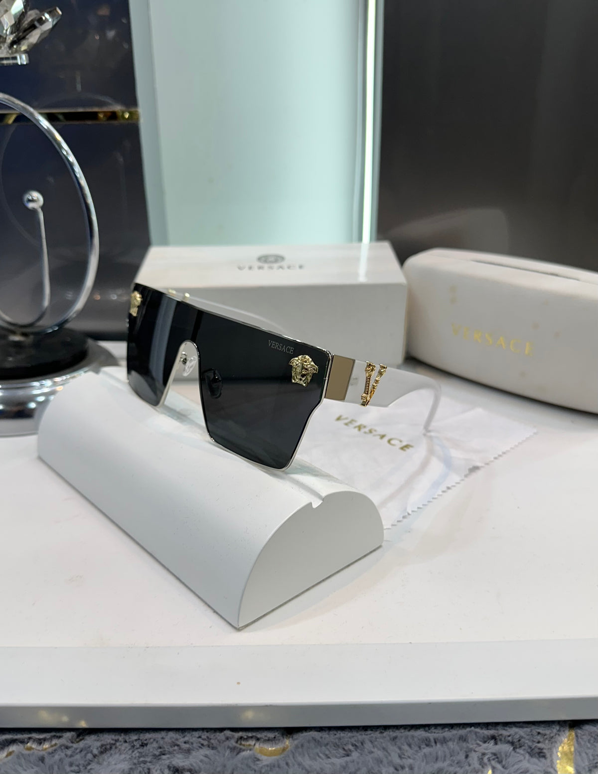 Versace Couture Ice Black Limited Edition Limited Edition Luxury Frame With Original Packing