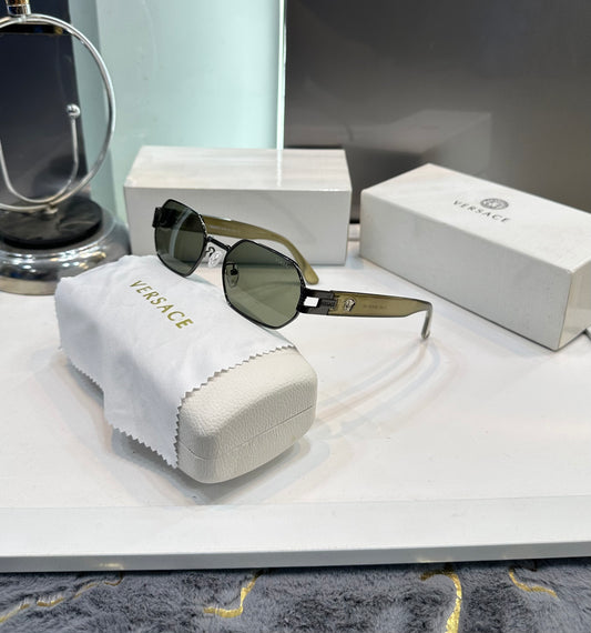 Versace Gun Green limited Edition Luxury Shade With Original Packing
