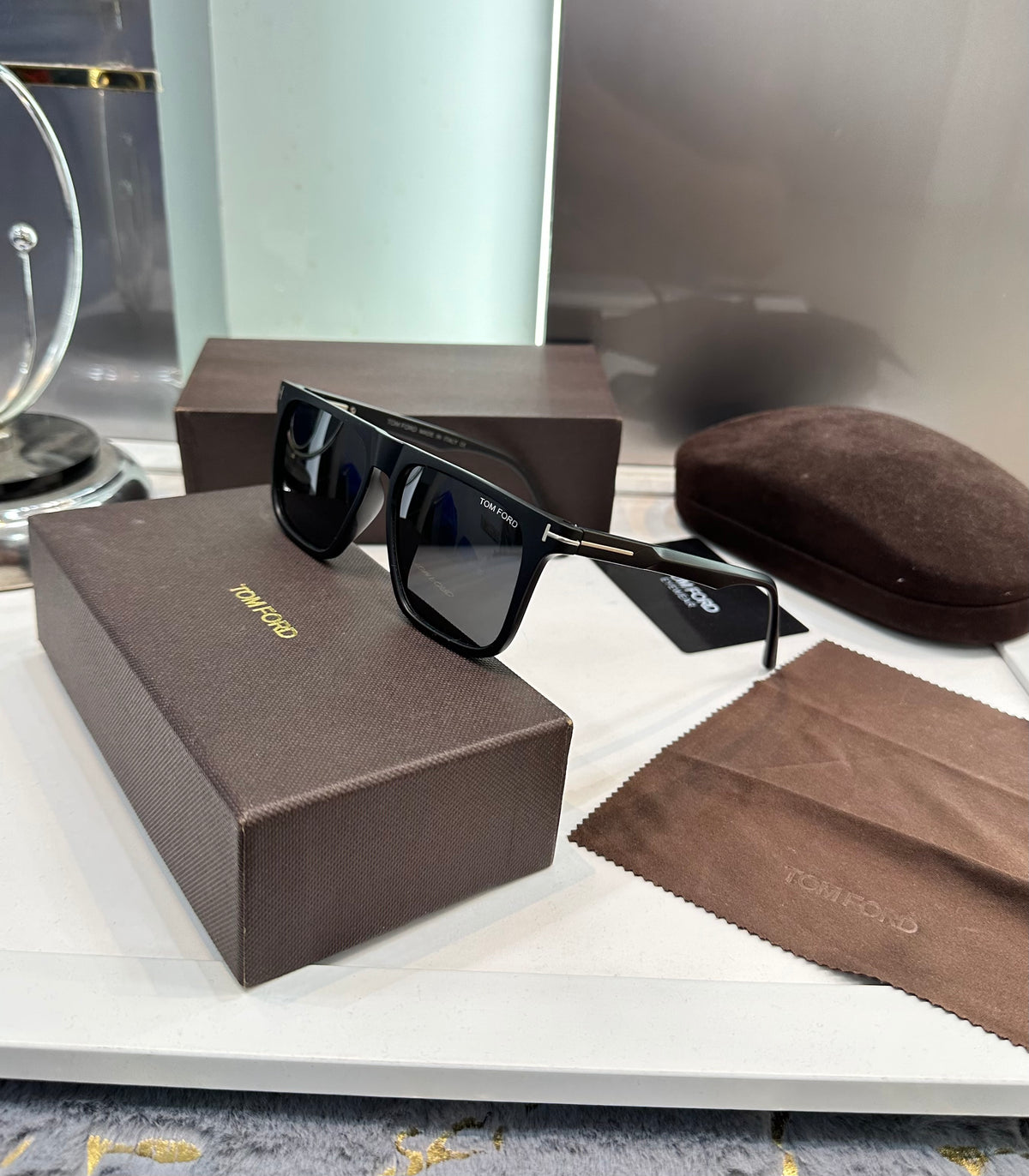 TomFord All Black Hritik Roshan Edition Luxury Shade With Original Packing Store Article